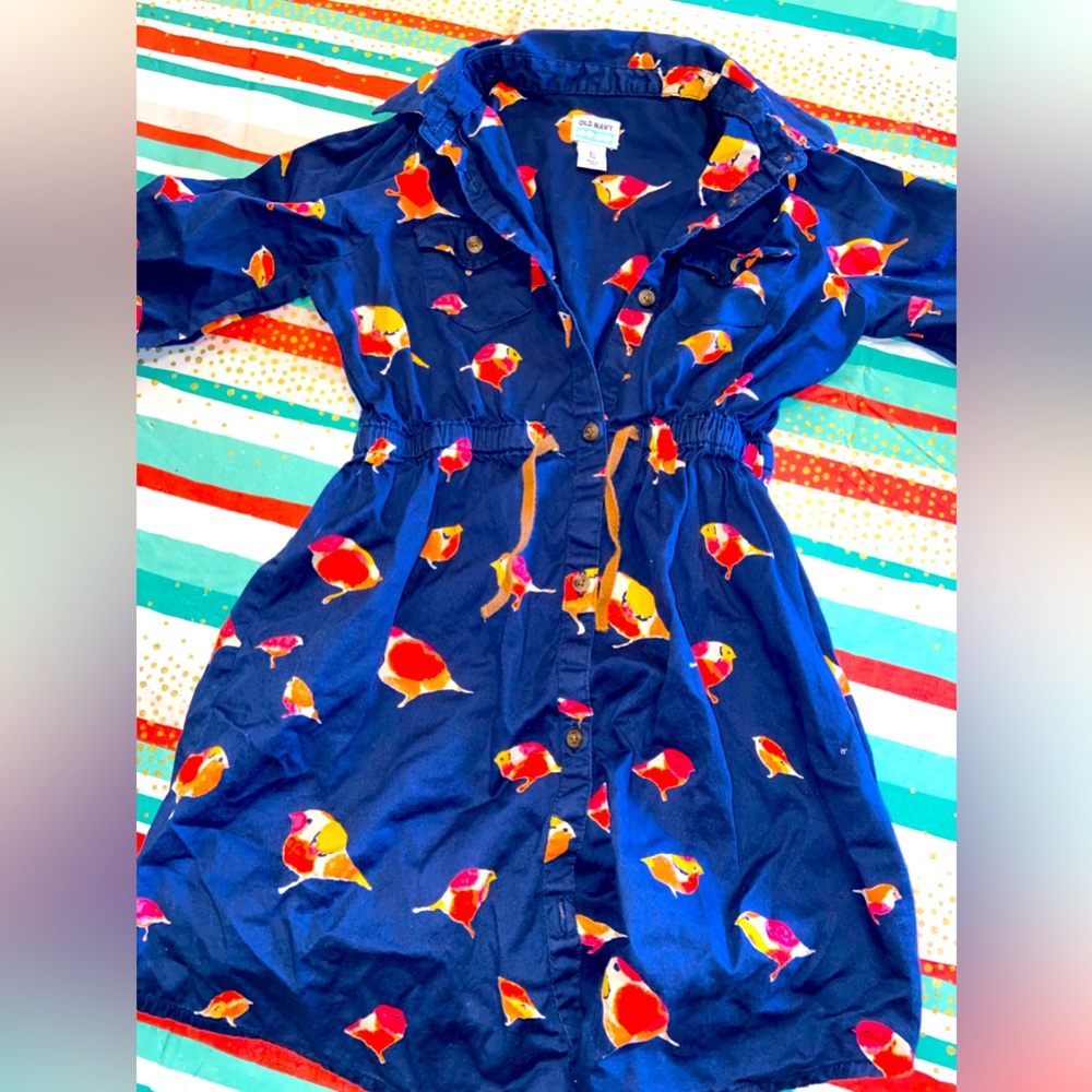 Old navy bird dress girls